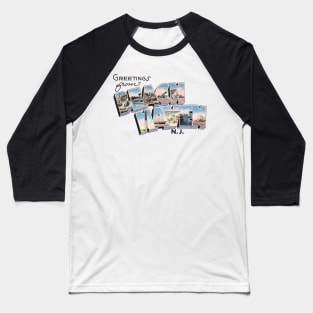 Greetings from Beach Haven, New Jersey Baseball T-Shirt